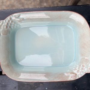 Made in Portugal- Casa Stone by Casafina Madeira Harvest Blue Casserole Dish